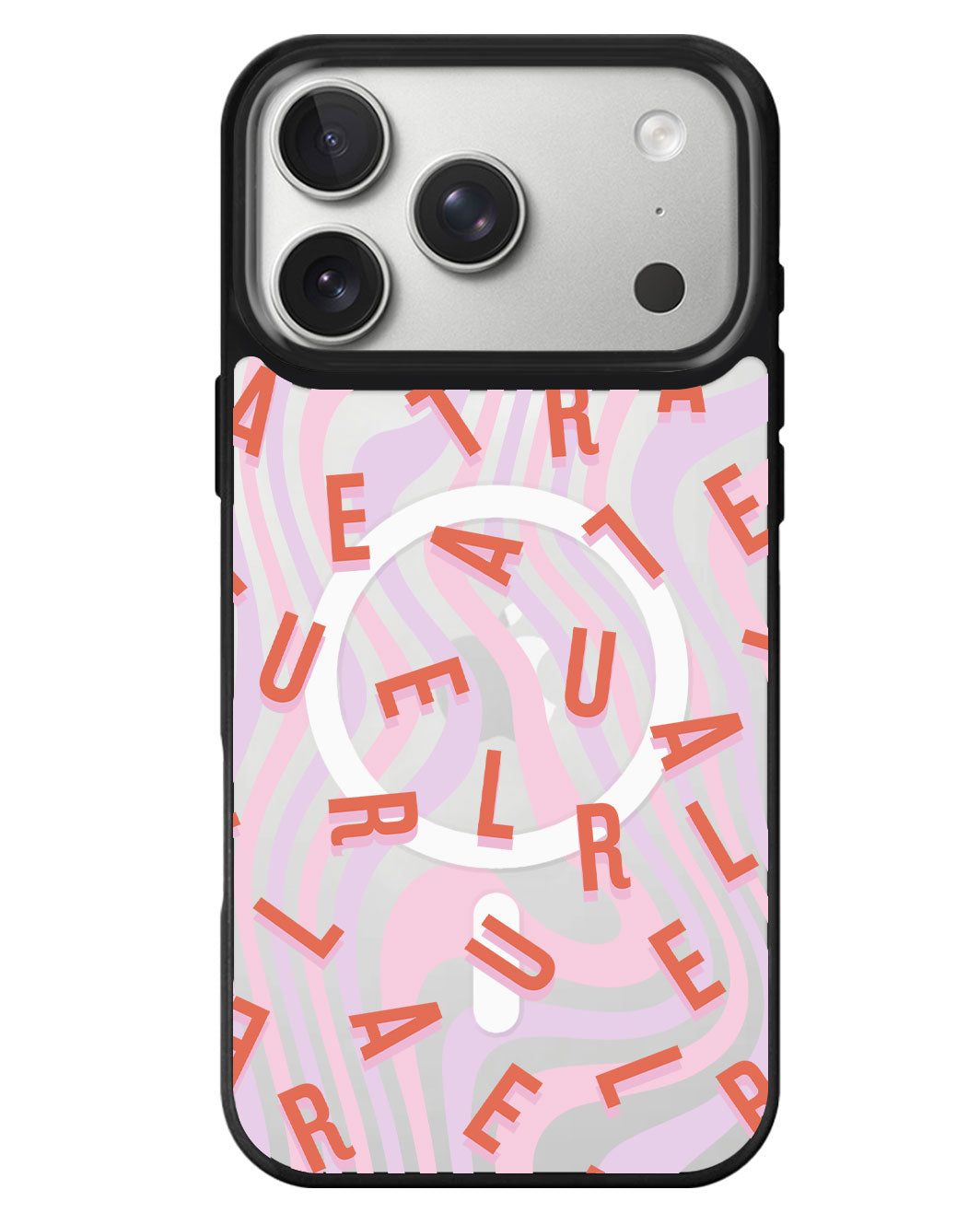 iPhone Rearguard MagSwap - Monogram 1.0 Coral