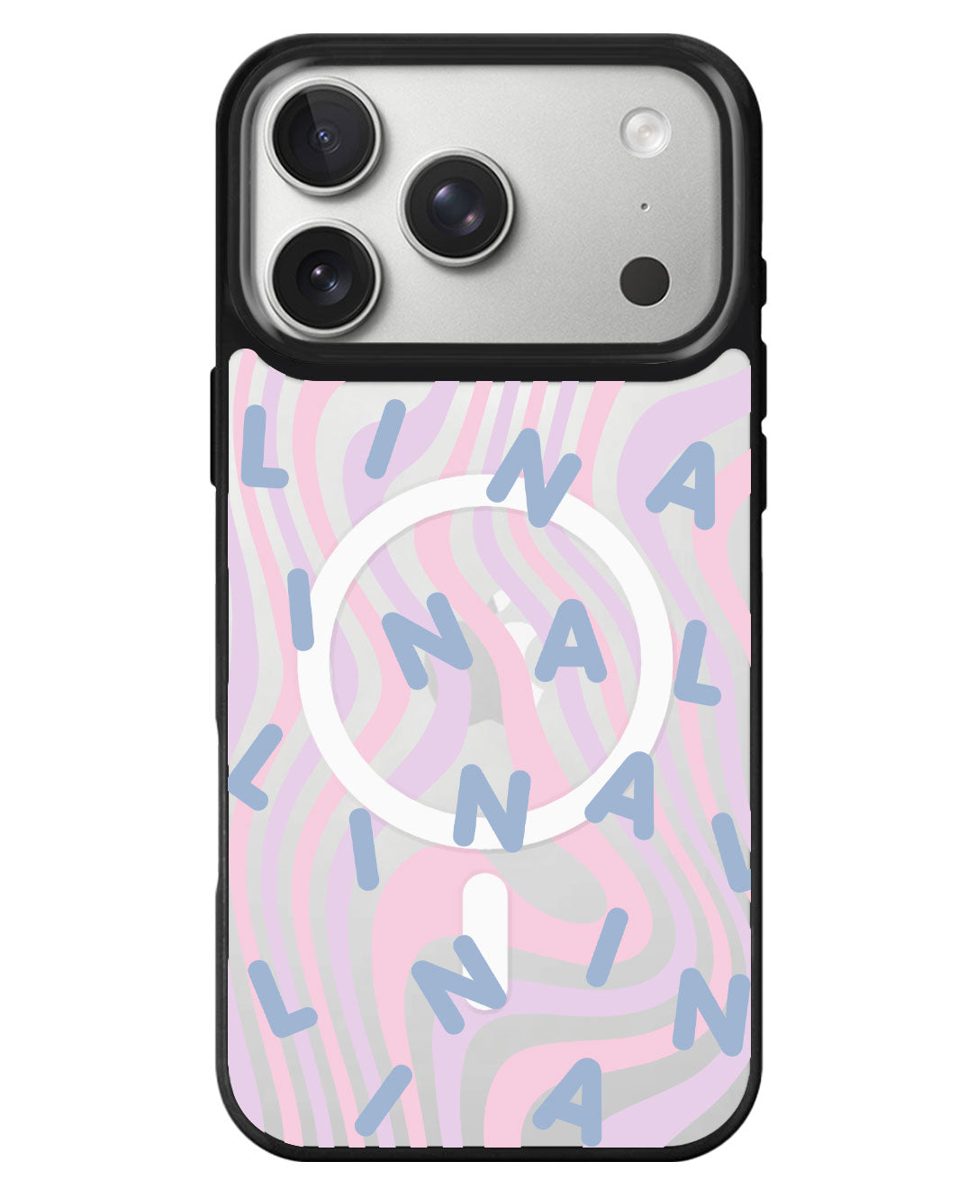 iPhone Rearguard MagSwap - Monogram 2.0 Blue