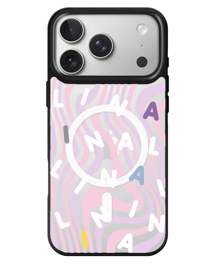 iPhone Rearguard MagSwap - Monogram 2.0 Putih