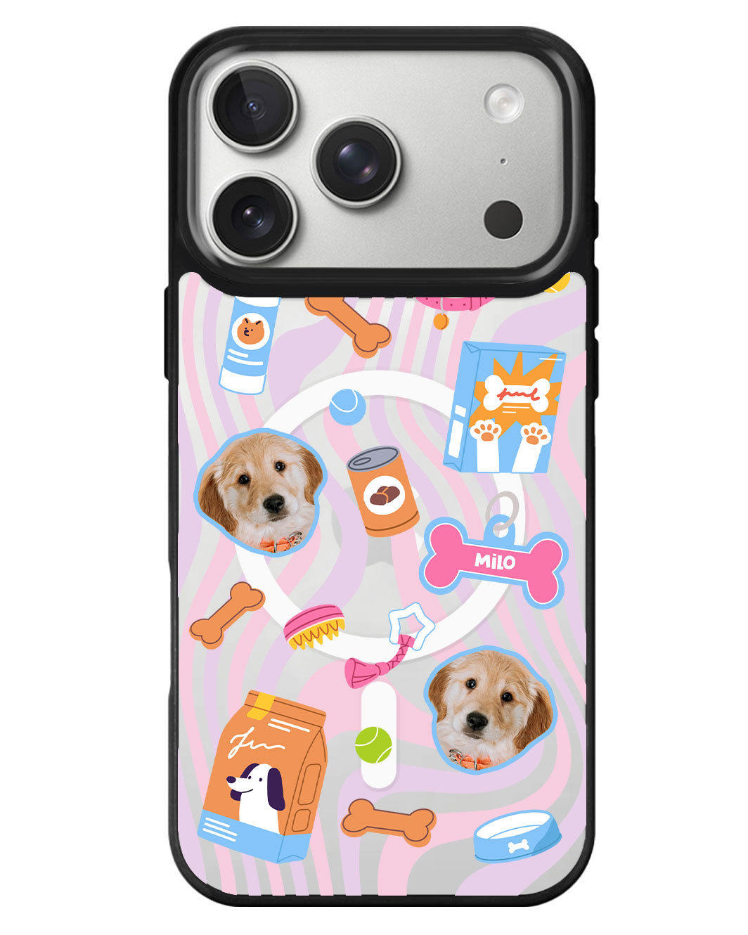 iPhone Rearguard MagSwap - Pet Grid Puppy Sweet Treats