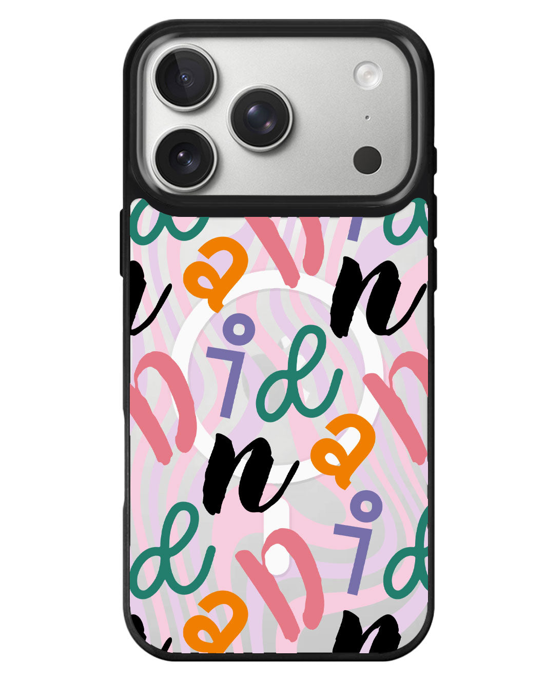iPhone Rearguard MagSwap - Playful Monogram 3.0
