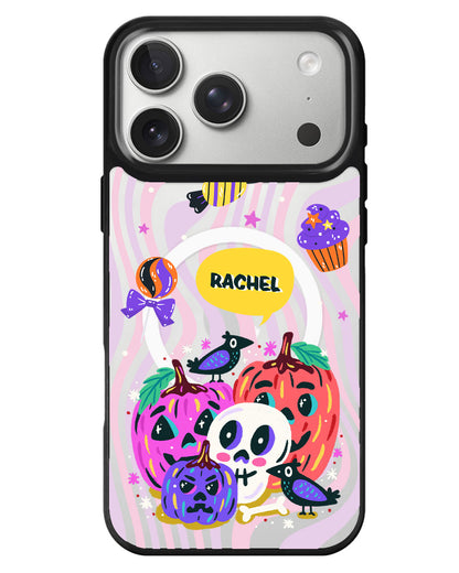 iPhone Rearguard MagSwap - Pumpkins Monster