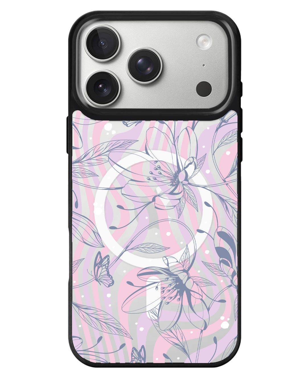 iPhone Rearguard MagSwap - Sketchy Flower & Butterfly 2.0