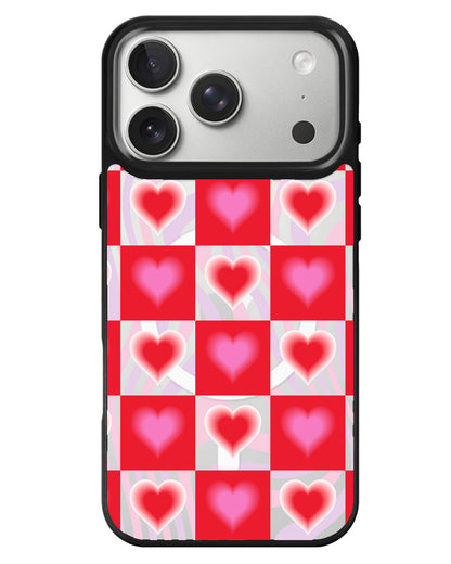 iPhone Rearguard MagSwap - Love Checkered