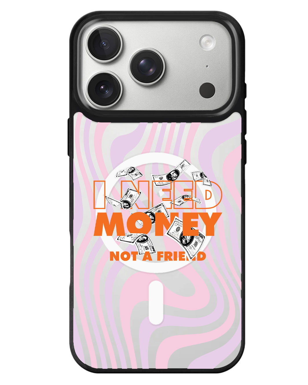 iPhone Rearguard MagSwap - Money Better Than Friend