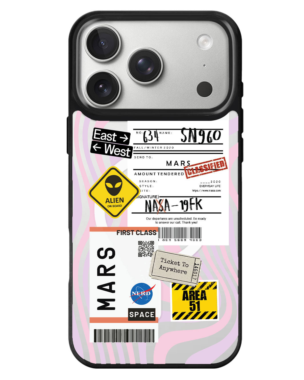 iPhone Rearguard MagSwap - Ticket To Mars