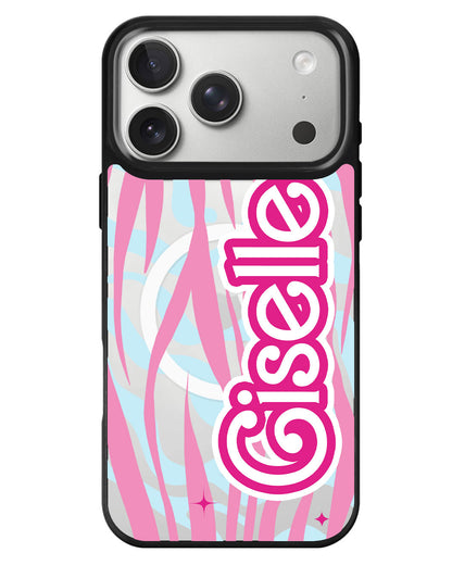 iPhone Rearguard MagSwap - Barbie Zebra Pattern