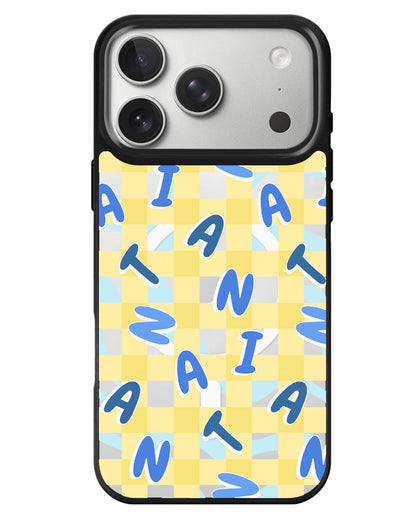 iPhone Rearguard MagSwap - Checkered Monogram 3.0