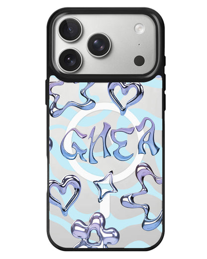 iPhone Rearguard MagSwap - Chrome Monogram 1.0