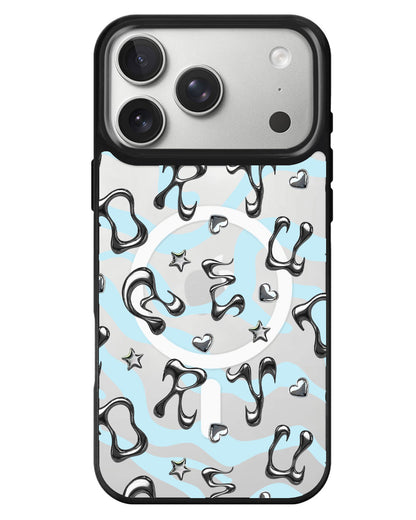 iPhone Rearguard MagSwap - Chrome Monogram 2.0