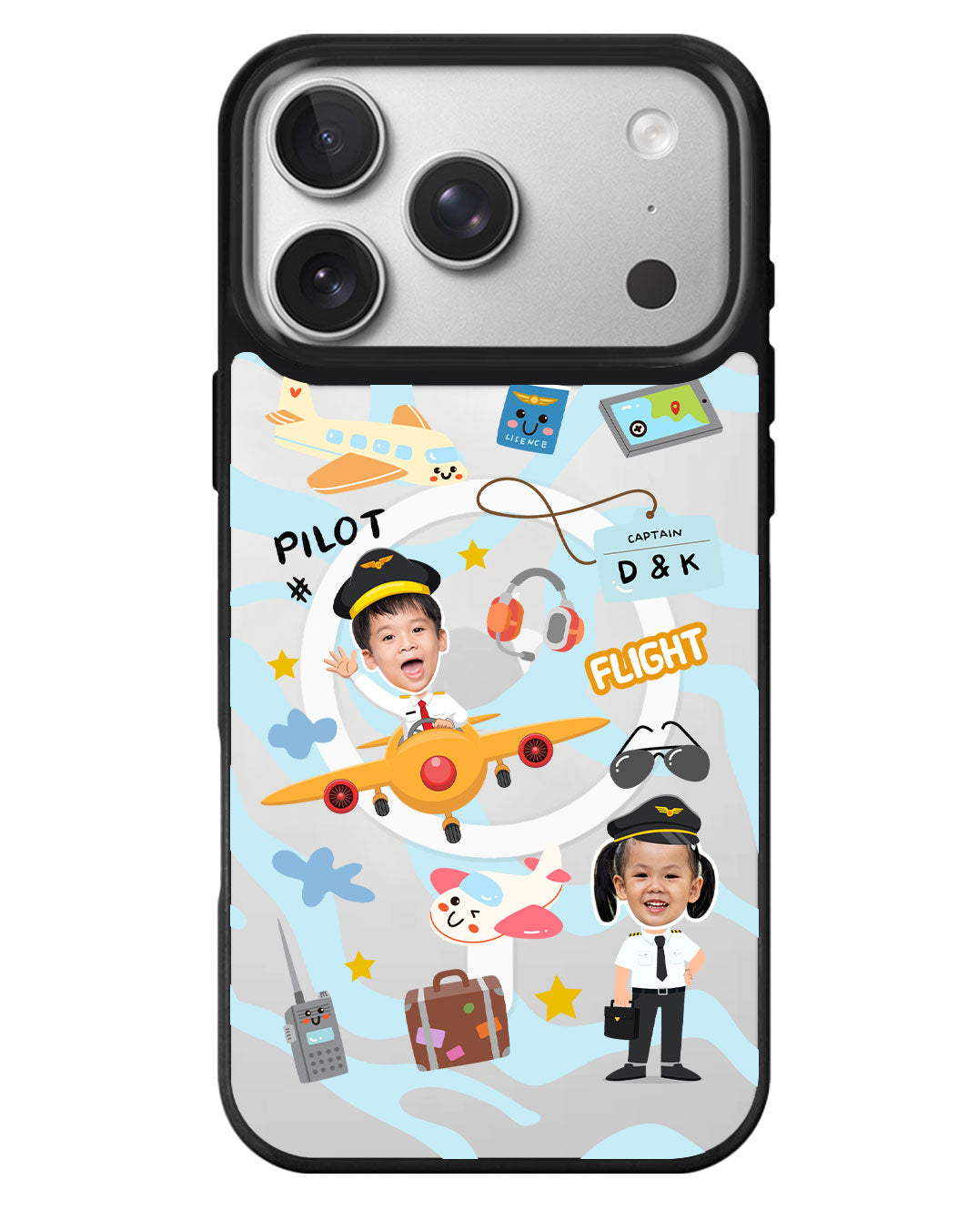 iPhone Rearguard MagSwap - Face Grid Dream Pilot