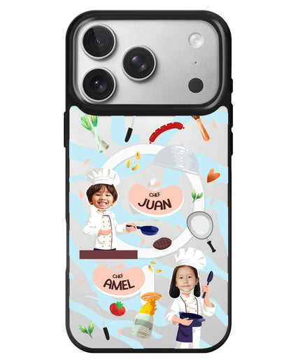 iPhone Rearguard MagSwap - Face Grid Dream Chef