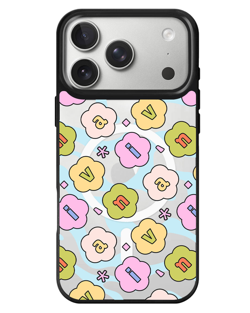 iPhone Rearguard MagSwap - Flower Petals Monogram 1.0