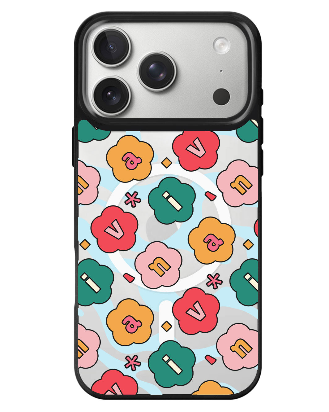 iPhone Rearguard MagSwap - Flower Petals Monogram 3.0