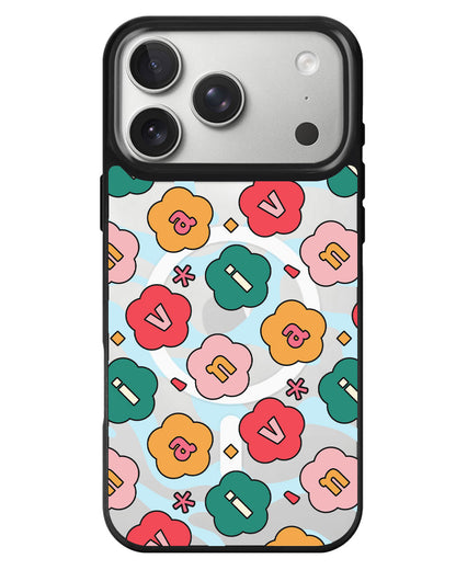 iPhone Rearguard MagSwap - Flower Petals Monogram 3.0