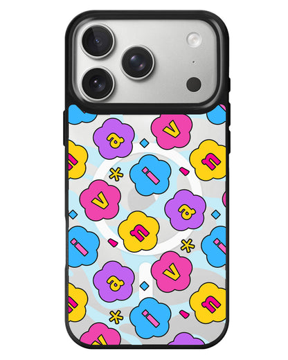 iPhone Rearguard MagSwap - Flower Petals Monogram 4.0