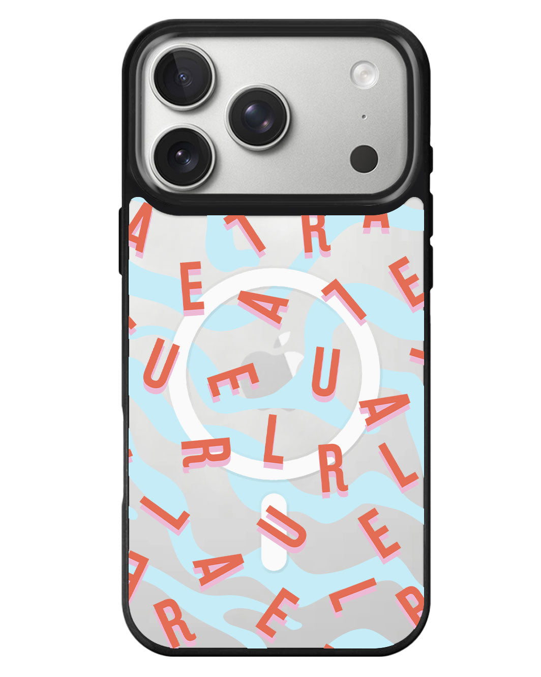 iPhone Rearguard MagSwap - Monogram 1.0 Coral