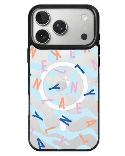 iPhone Rearguard MagSwap - Monogram 1.0 Rainbow