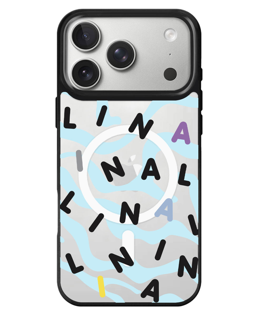 iPhone Rearguard MagSwap - Monogram 2.0 Hitam
