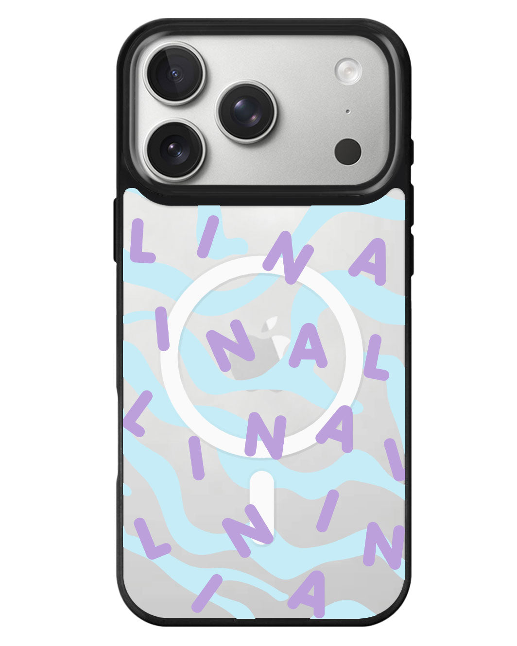 iPhone Rearguard MagSwap - Monogram 2.0 Ungu