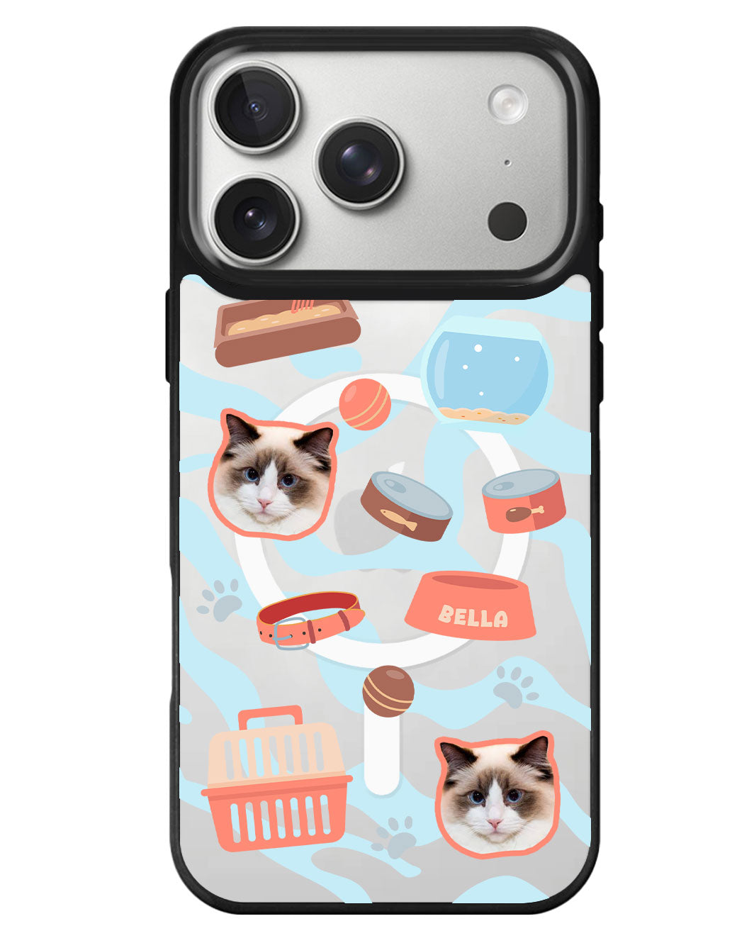 iPhone Rearguard MagSwap - Pet Grid Kitty Cozy Corner