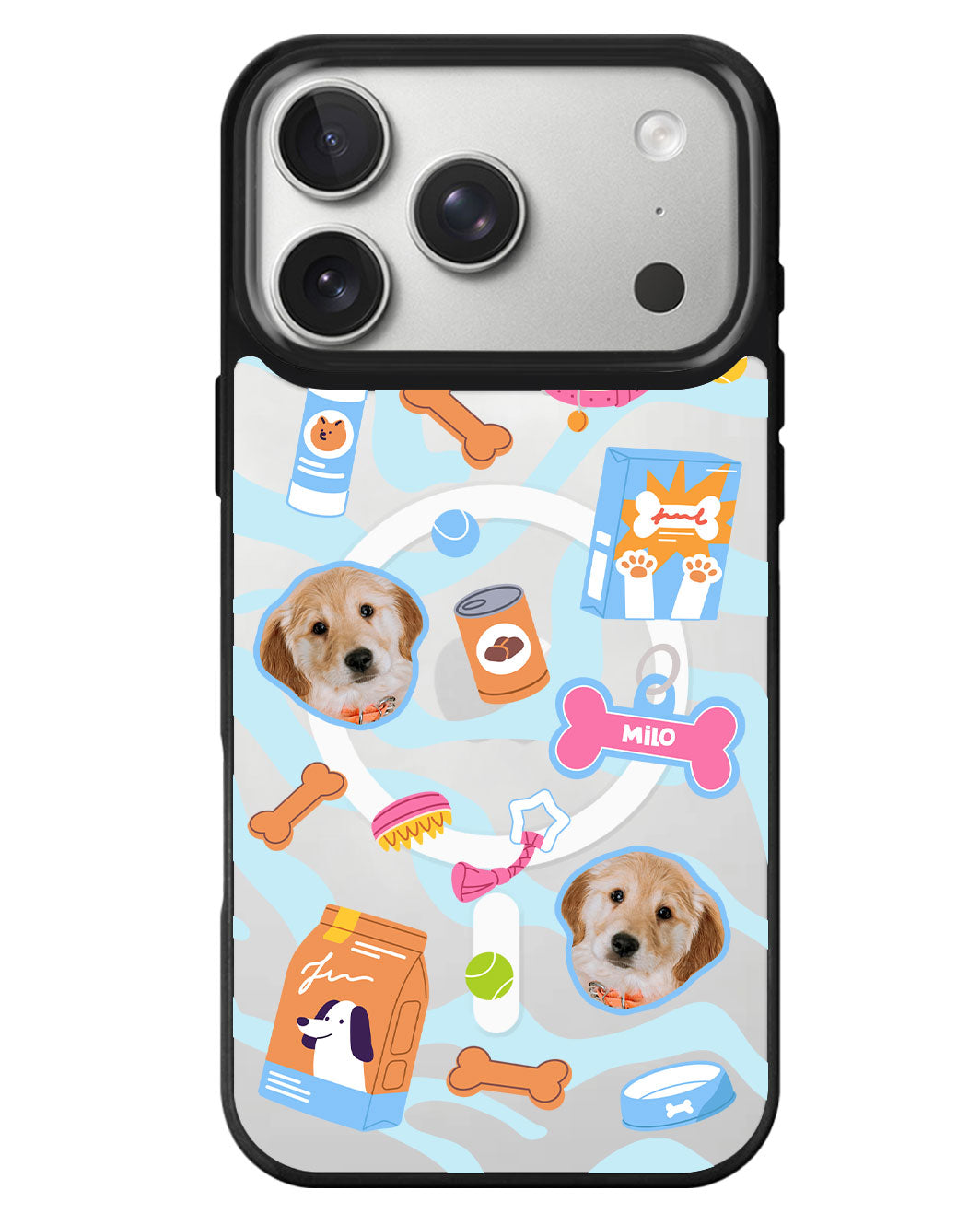 iPhone Rearguard MagSwap - Pet Grid Puppy Sweet Treats