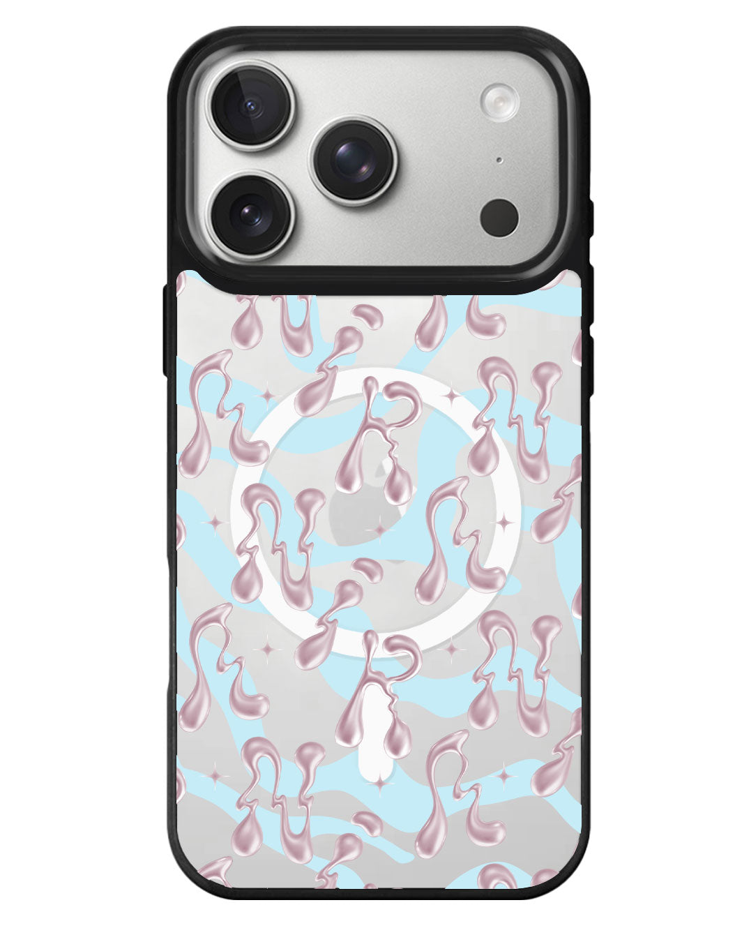 iPhone Rearguard MagSwap - Pink Chrome Monogram 2.0