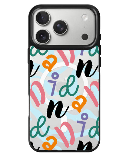 iPhone Rearguard MagSwap - Playful Monogram 3.0