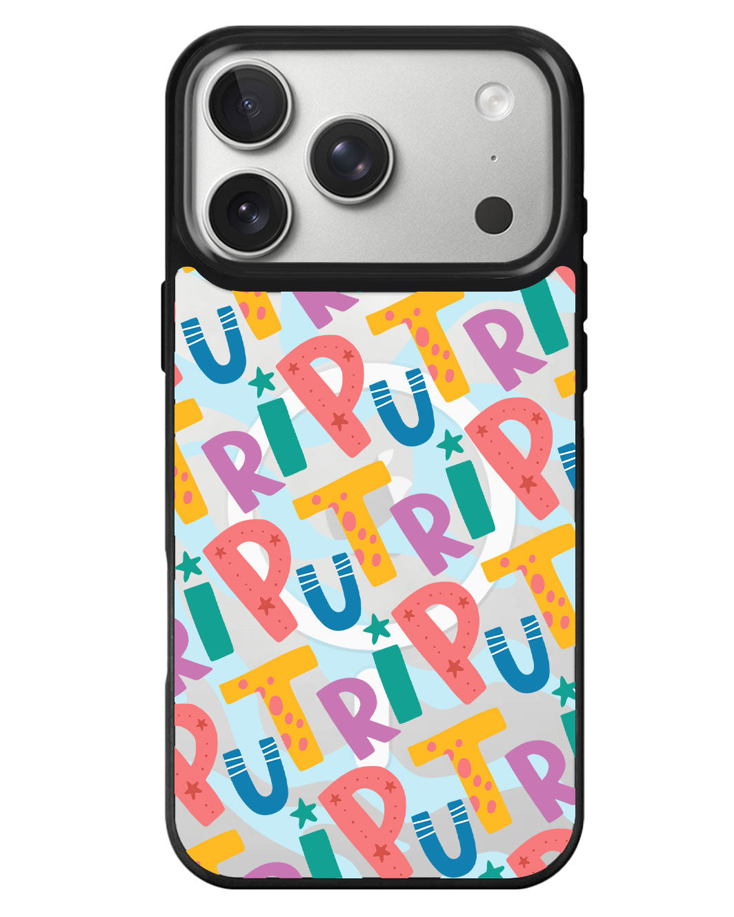 iPhone Rearguard MagSwap - Playful Monogram 4.0
