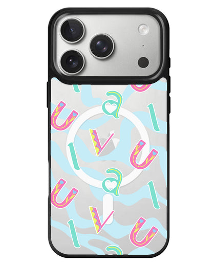 iPhone Rearguard MagSwap - Playful Monogram 6.0