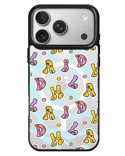 iPhone Rearguard MagSwap - Playful Monogram 7.0