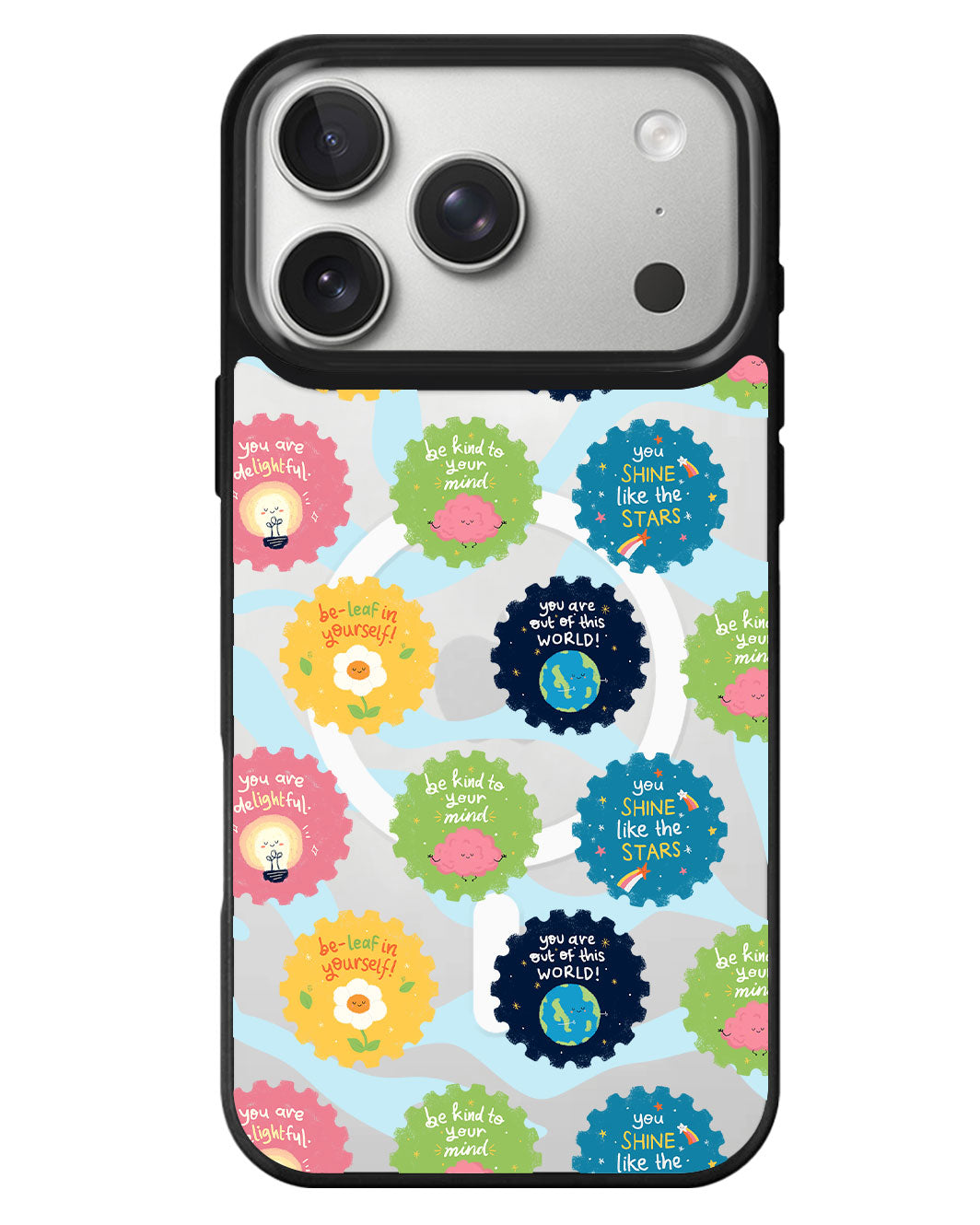 iPhone Rearguard MagSwap - Quotes Stamps