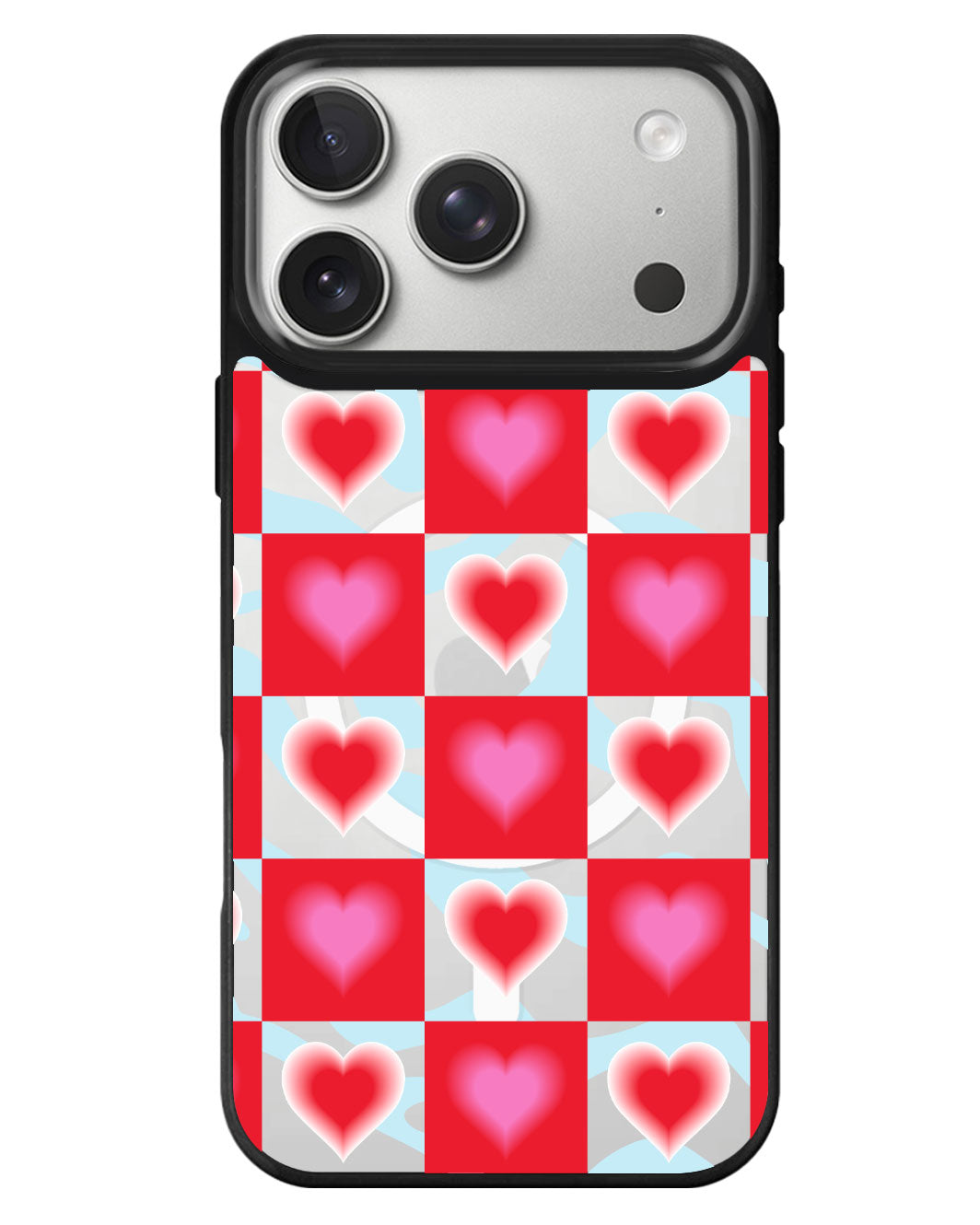 iPhone Rearguard MagSwap - Love Checkered