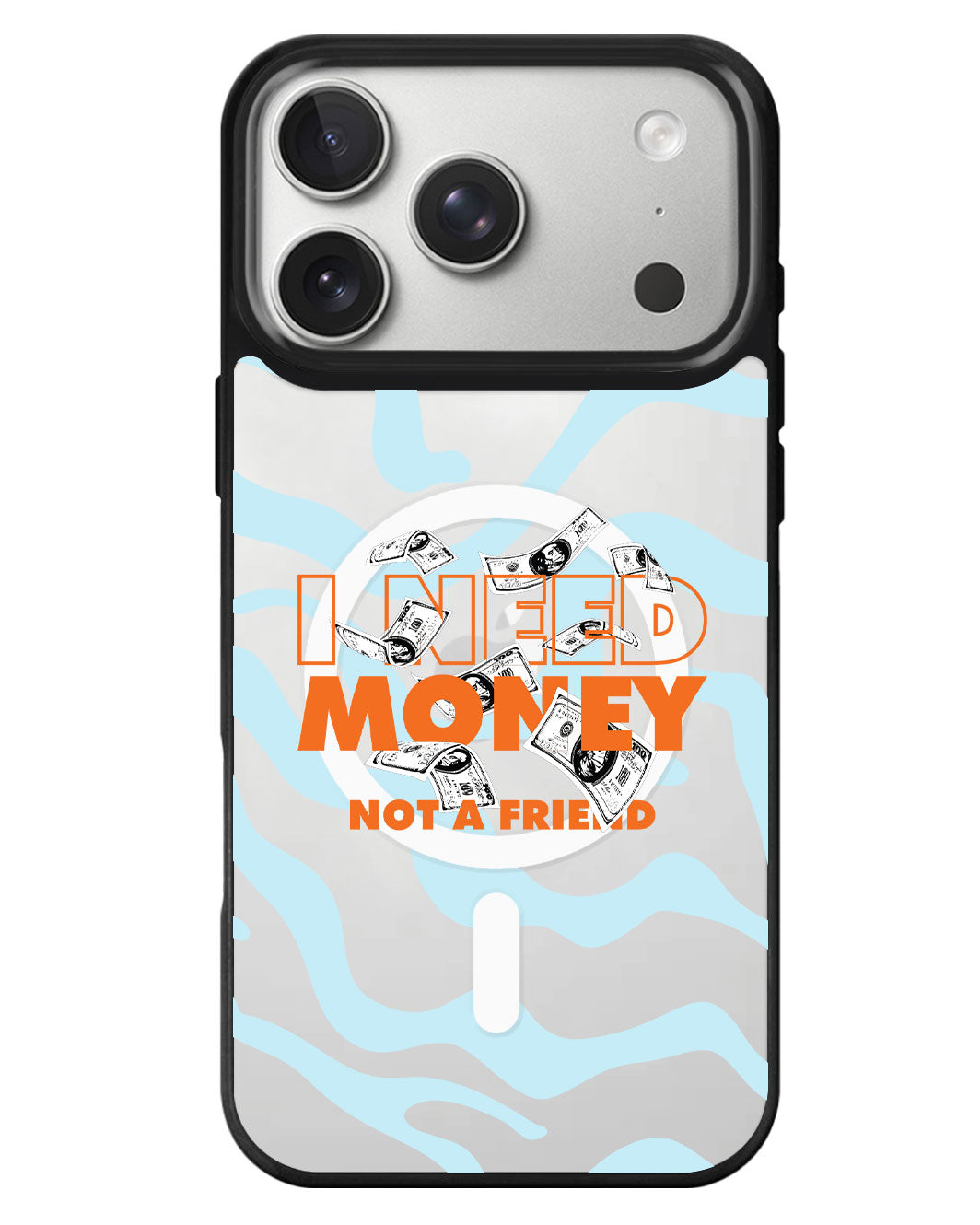 iPhone Rearguard MagSwap - Money Better Than Friend