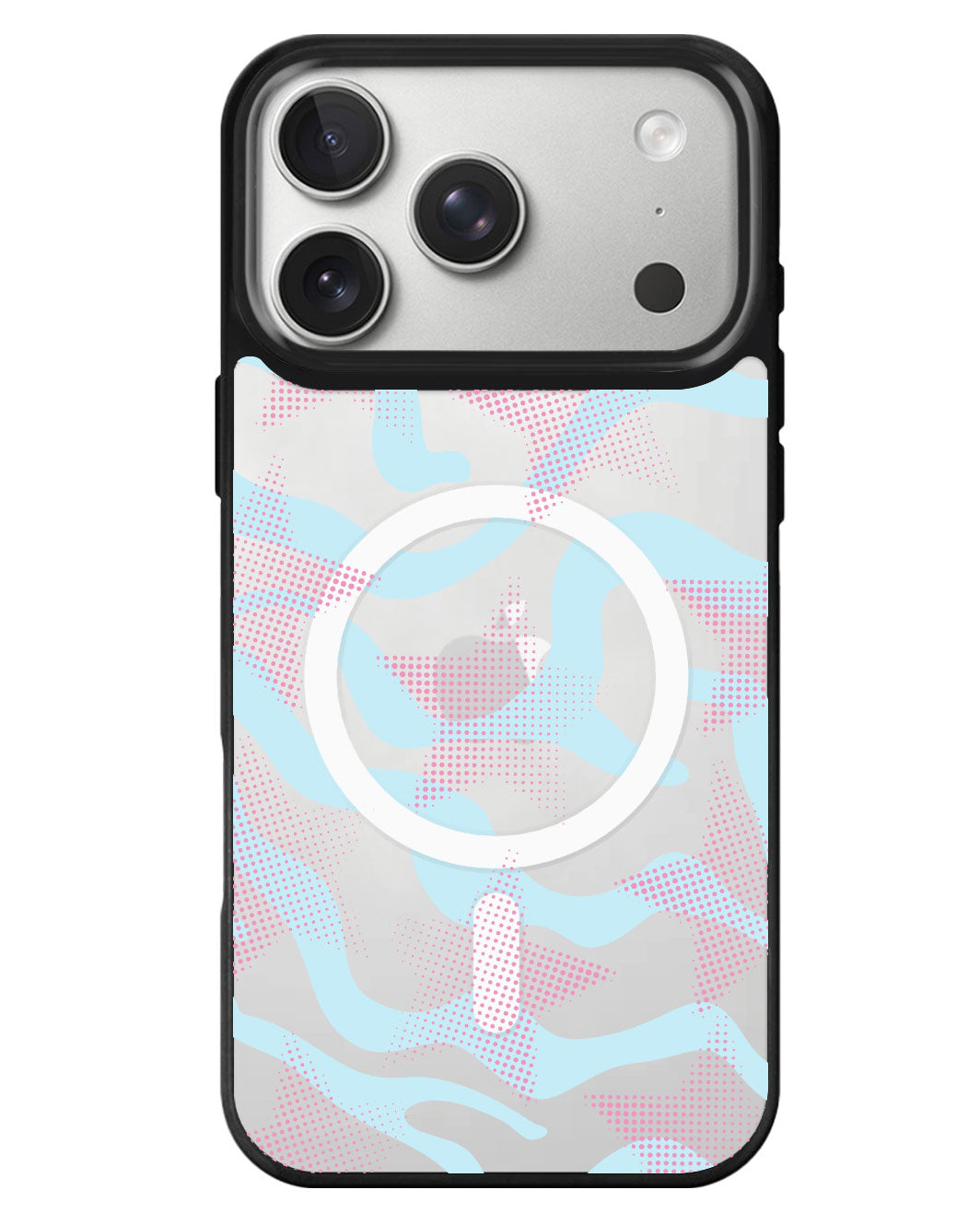iPhone Rearguard MagSwap - Pink Star