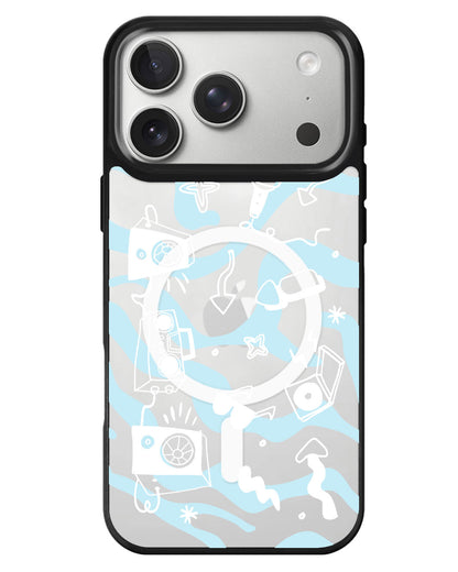 iPhone Rearguard MagSwap - Rock N Roll White
