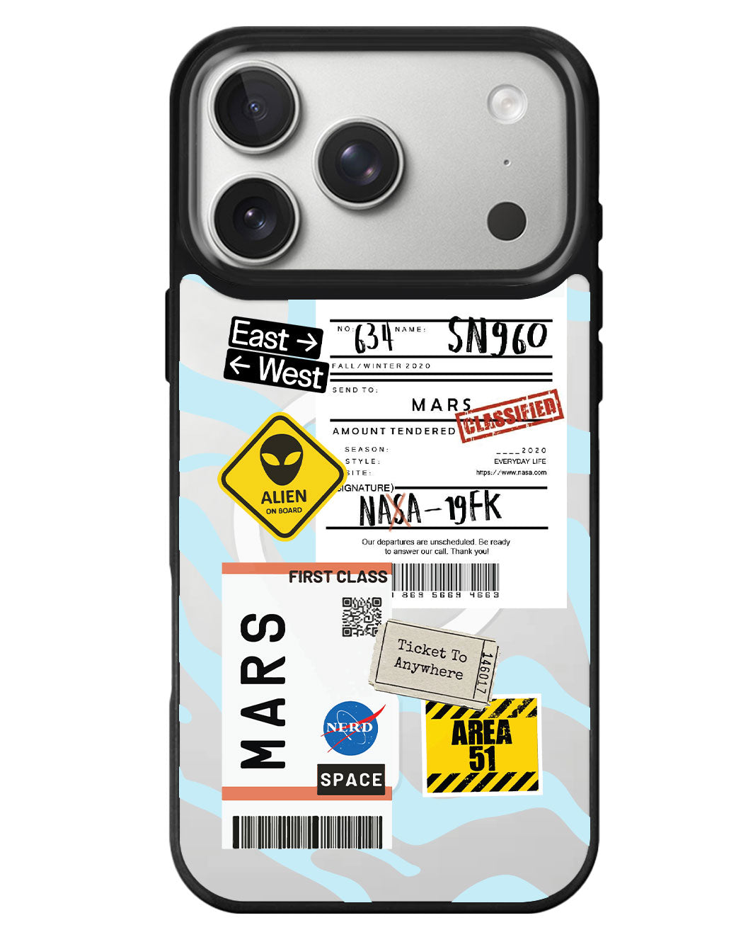 iPhone Rearguard MagSwap - Ticket To Mars