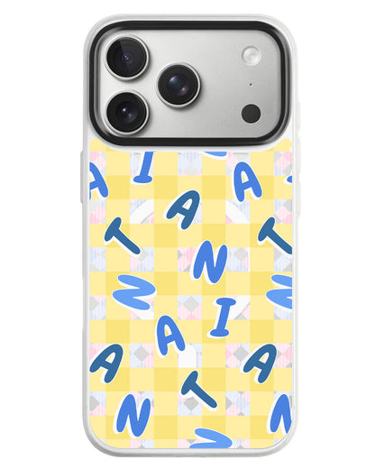 iPhone Rearguard MagSwap - Checkered Monogram 3.0