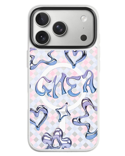 iPhone Rearguard MagSwap - Chrome Monogram 1.0