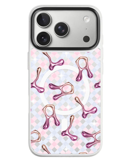 iPhone Rearguard MagSwap - Chrome Monogram 3.0
