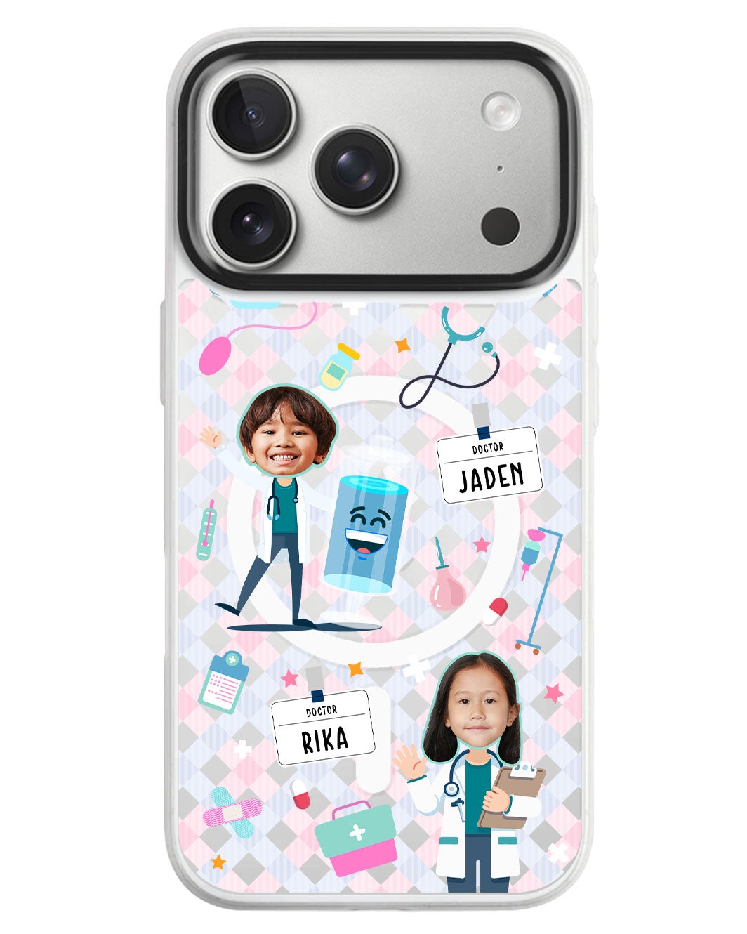 iPhone Rearguard MagSwap - Face Grid Dream Doctor