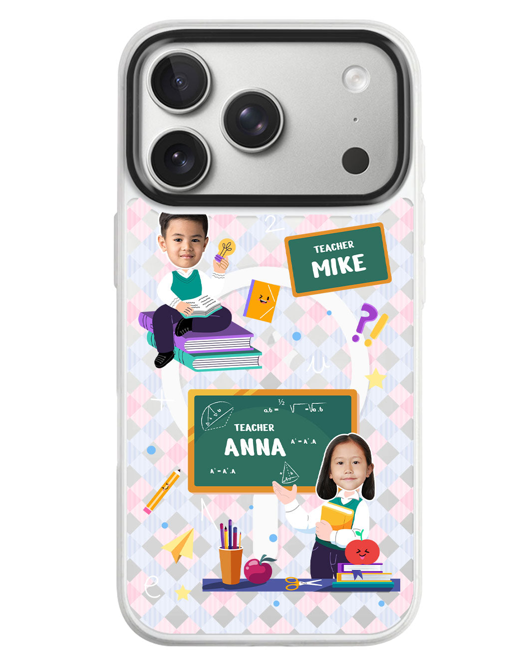 iPhone Rearguard MagSwap - Face Grid Dream Teacher