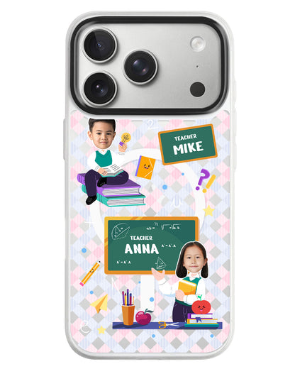 iPhone Rearguard MagSwap - Face Grid Dream Teacher