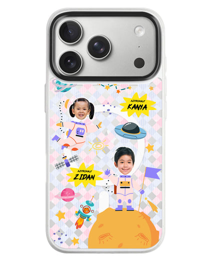 iPhone Rearguard MagSwap - Face Grid Dream Astronaut