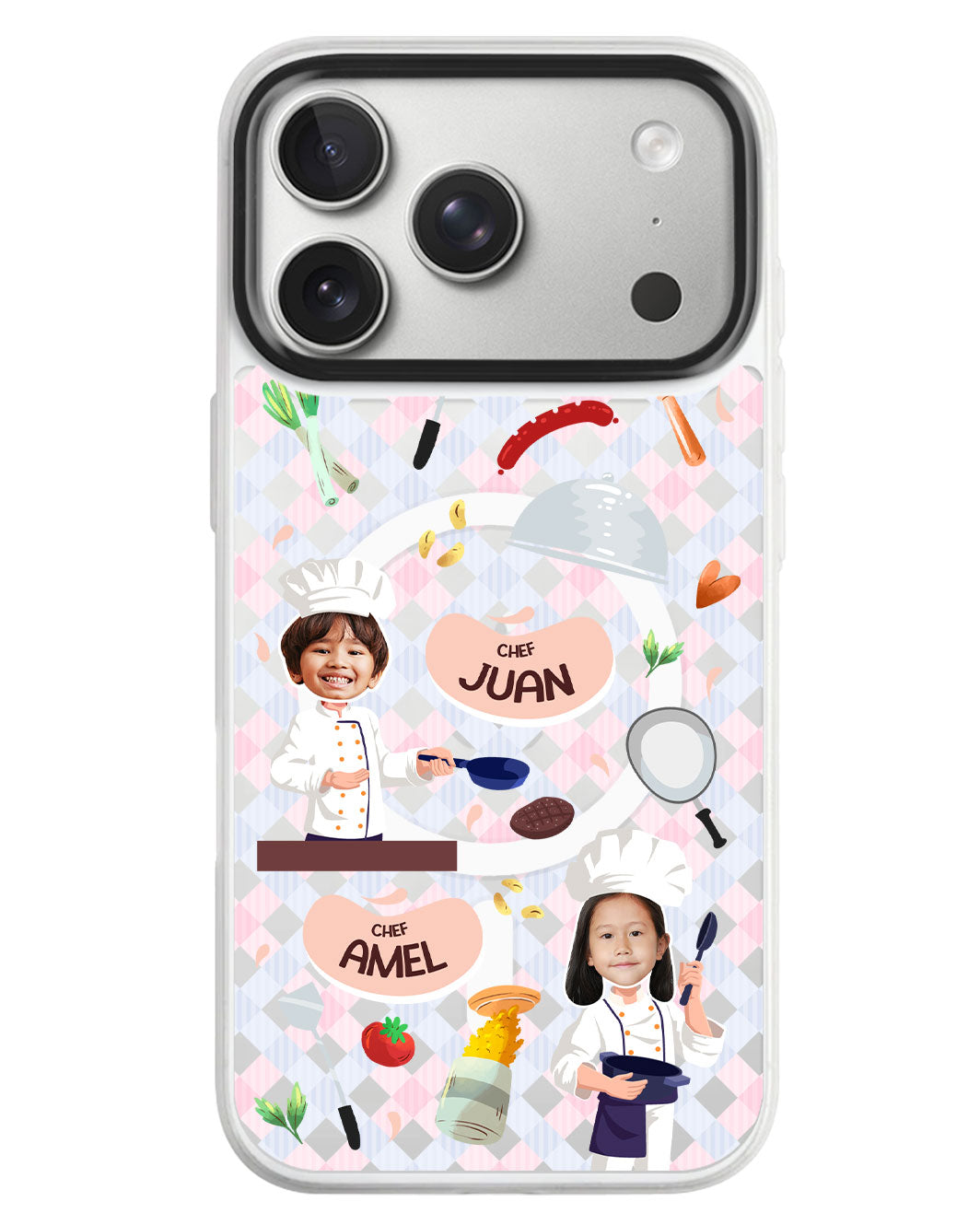 iPhone Rearguard MagSwap - Face Grid Dream Chef
