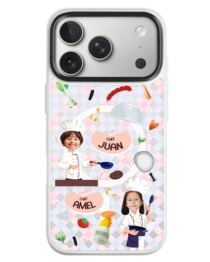 iPhone Rearguard MagSwap - Face Grid Dream Chef