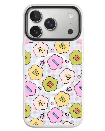 iPhone Rearguard MagSwap - Flower Petals Monogram 1.0