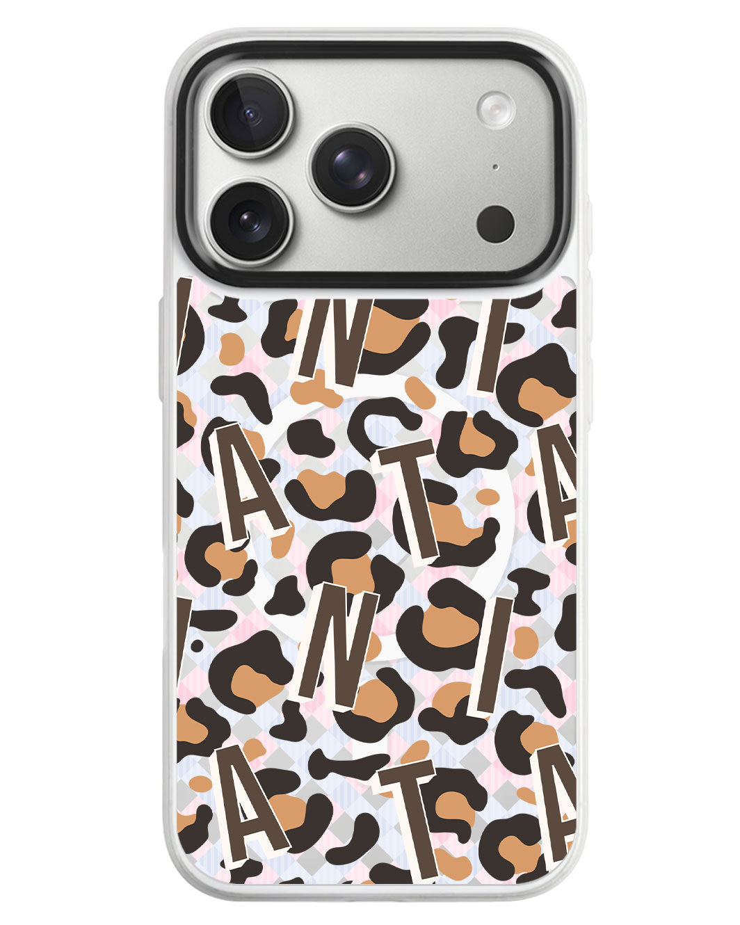 iPhone Rearguard MagSwap - Leopard Monogram 2.0