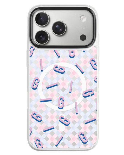 iPhone Rearguard MagSwap - Monogram 1.0 Cotton Candy