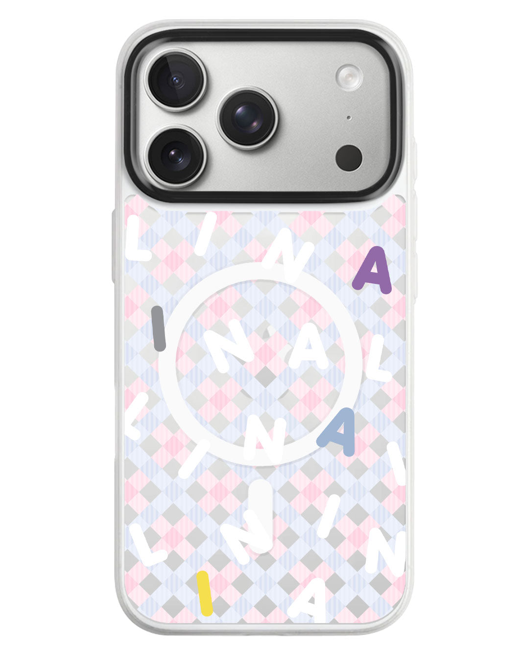 iPhone Rearguard MagSwap - Monogram 2.0 Putih